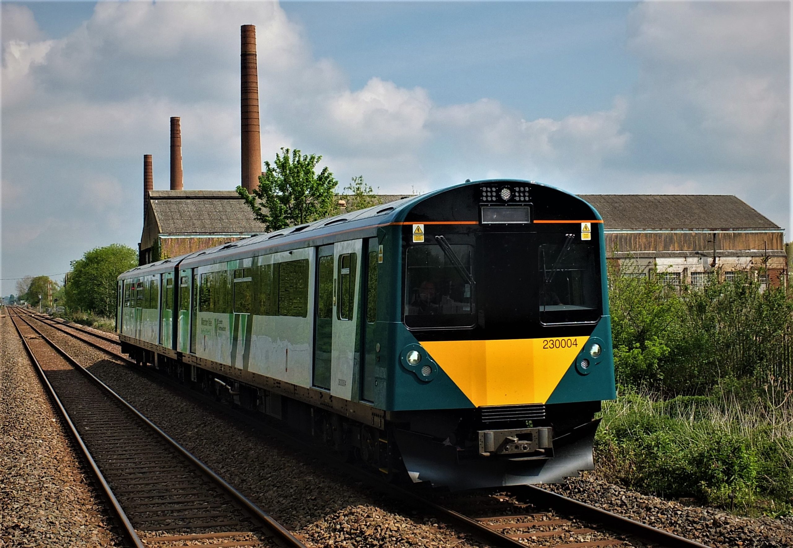 230 Passing Stewartby 30th April
