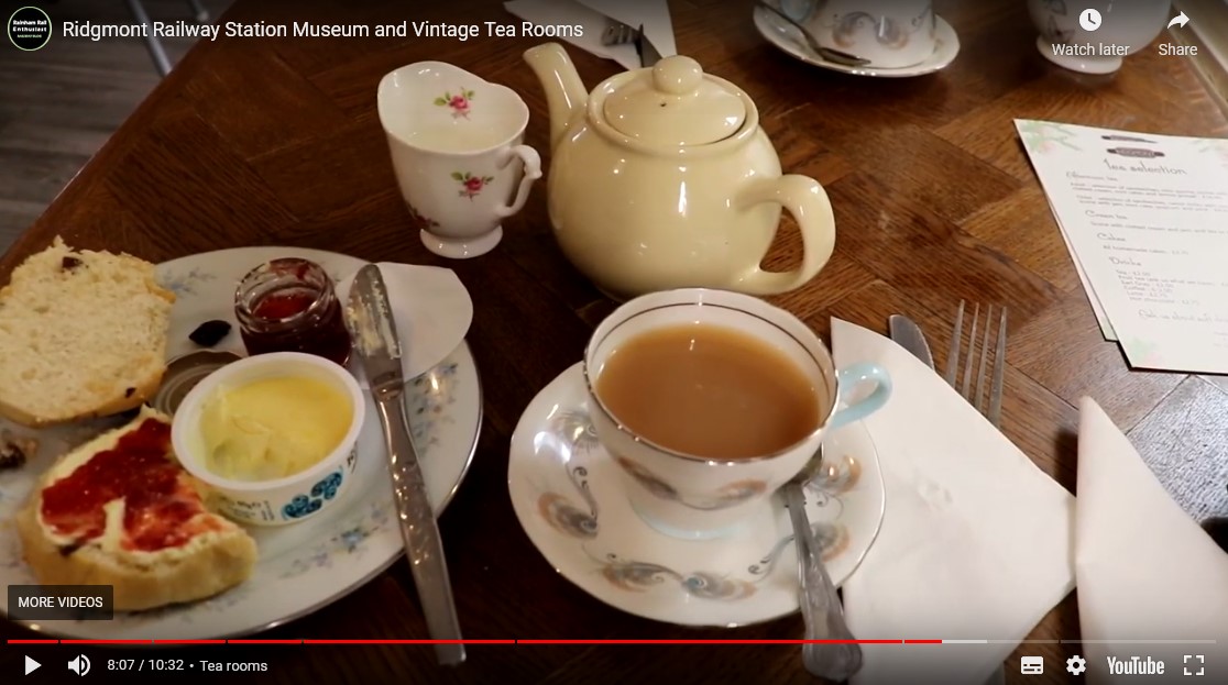 Cream tea and scones