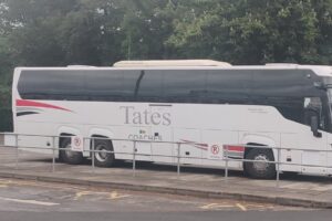 Rail Replacement Bus at Bletchley May