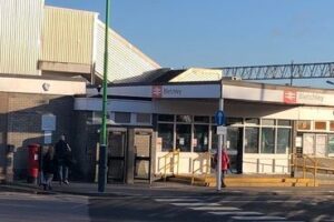 Bletchley Station Entrance